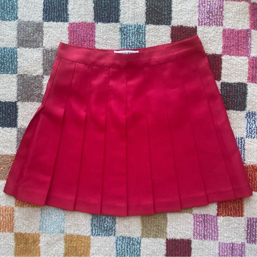 American Apparel Pleated Mini Skirt NWOT